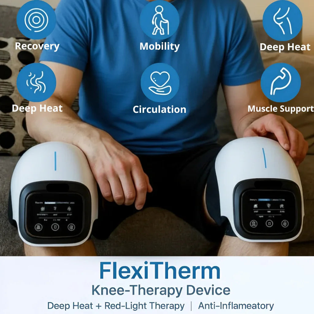 FlexiTherm™ 2.0 – 4-in-1 Knee Therapy Device