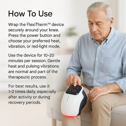 FlexiTherm™ 2.0 – 4-in-1 Knee Therapy Device