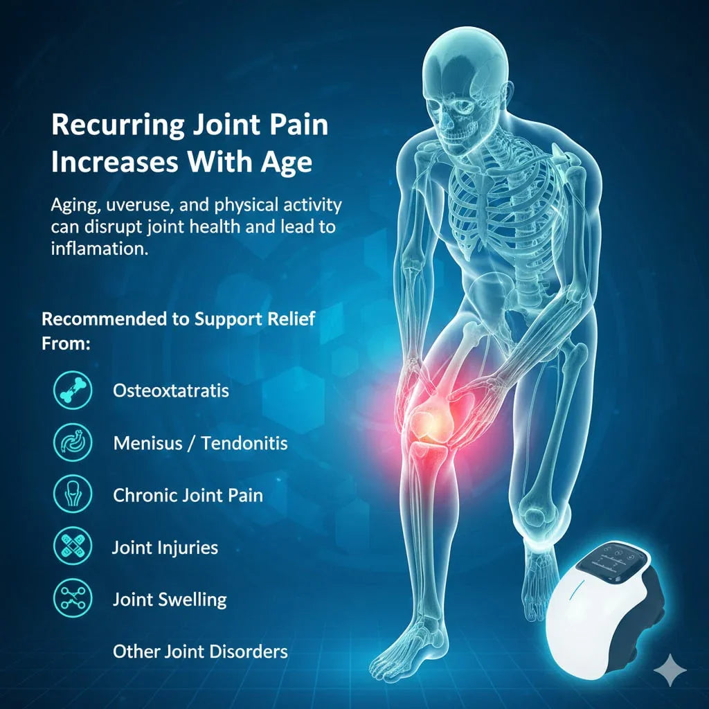 FlexiTherm™ 2.0 – 4-in-1 Knee Therapy Device