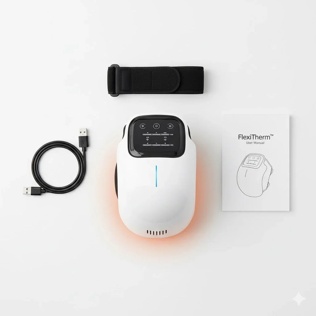 FlexiTherm™ 2.0 – 4-in-1 Knee Therapy Device